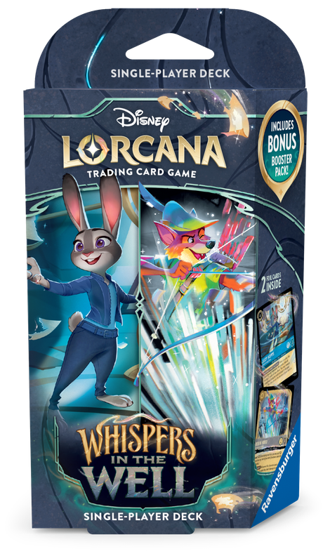 Disney Lorcana: Whispers in the Well Starter deck (julkaisupäivä 14.11.2025)