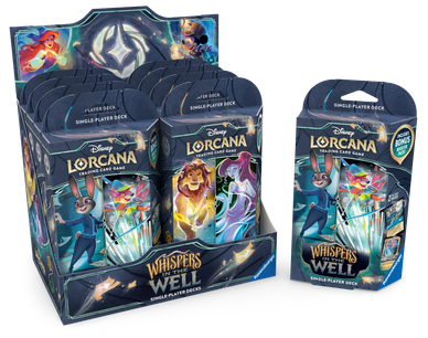 Disney Lorcana: Whispers in the Well Starter deck (julkaisupäivä 14.11.2025)