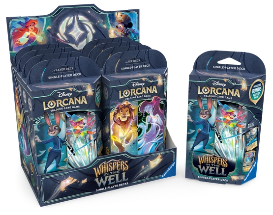 Disney Lorcana: Whispers in the Well Starter deck (julkaisupäivä 14.11.2025)