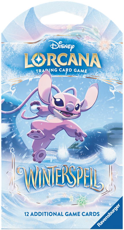 Disney Lorcana: Winterspell Sleeved Booster (julkaisupäivä 20.2.2026)