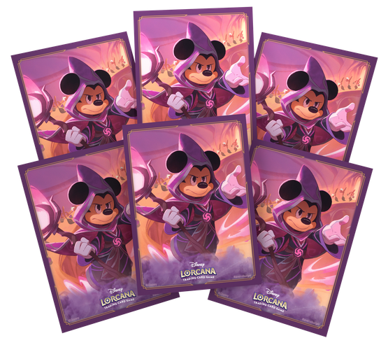 Disney Lorcana: Reign of Jafar Sleeves (65 kpl) - Mickey Mouse