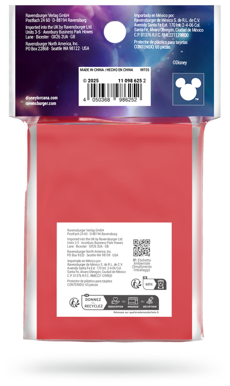 Disney Lorcana: Fabled Sleeves (65 kpl) - Goofy, Max & Powerline