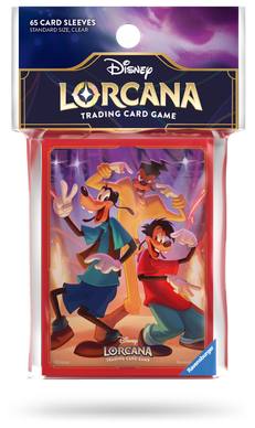 Disney Lorcana: Fabled Sleeves (65 kpl) - Goofy, Max & Powerline