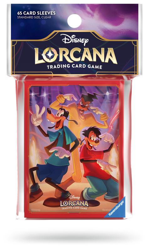 Disney Lorcana: Fabled Sleeves (65 kpl) - Goofy, Max & Powerline