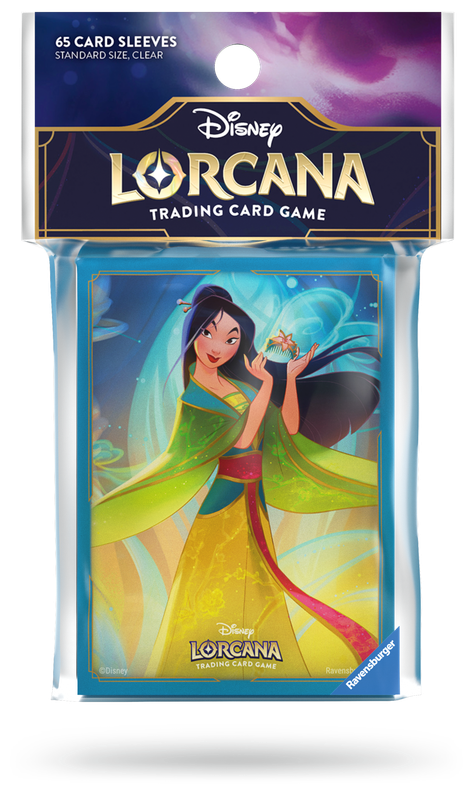 Disney Lorcana: Fabled Sleeves (65 kpl) - Mulan (julkaisupäivä 29.8.2025)