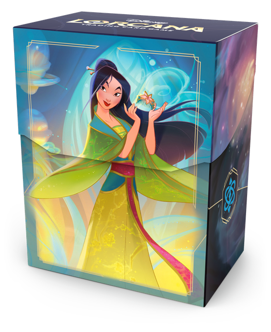 Disney Lorcana: Fabled Deck box - Mulan (julkaisupäivä 29.8.2025)