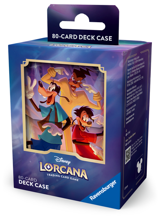 Disney Lorcana: Fabled Deck box - Goofy, Max & Powerline (julkaisupäivä 29.8.2025)