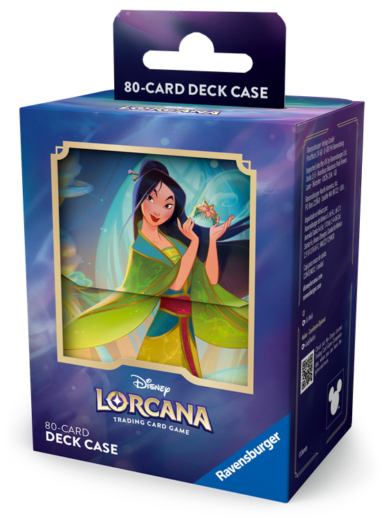 Disney Lorcana: Fabled Deck box - Mulan (julkaisupäivä 29.8.2025)