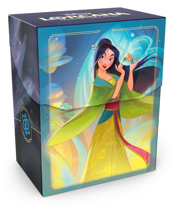 Disney Lorcana: Fabled Deck box - Mulan (julkaisupäivä 29.8.2025)