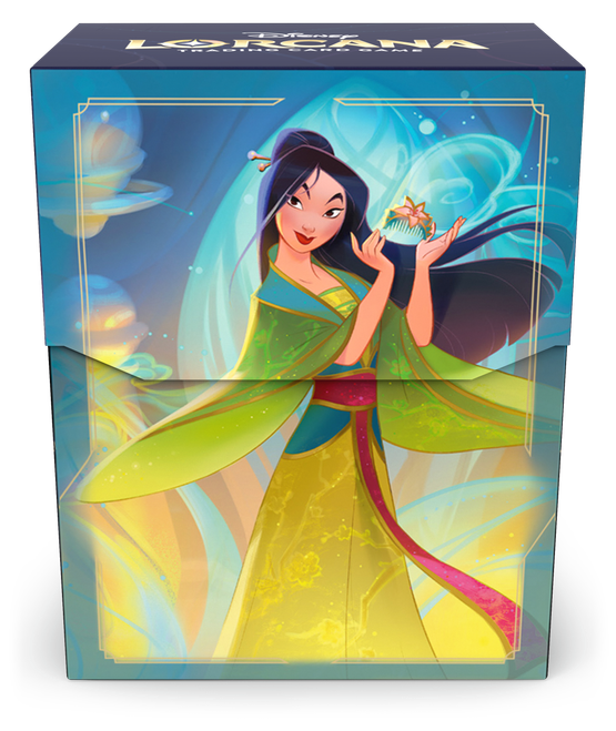 Disney Lorcana: Fabled Deck box - Mulan (julkaisupäivä 29.8.2025)