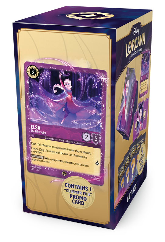 Disney Lorcana: Fabled Elsa Gift Box (julkaisupäivä 2.10.2025 ...