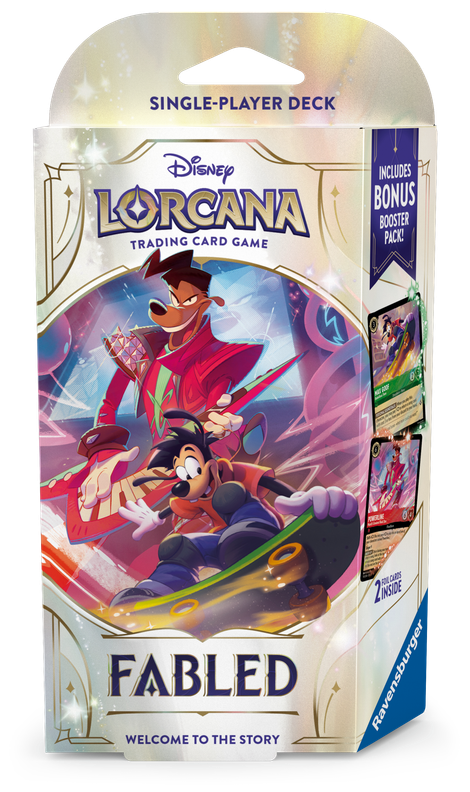 Disney Lorcana: Fabled Starter deck (julkaisupäivä 29.8.2025)
