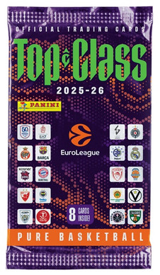 Panini: Top class Euroleague 2025-26 - Booster pussi