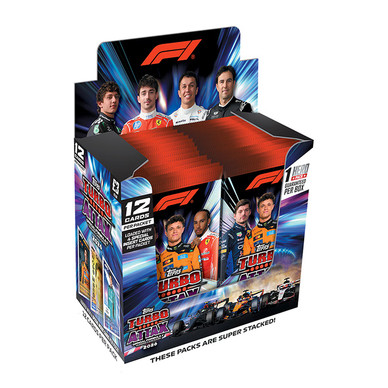 Topps Turbo Attax 2026 Formula 1 - Booster boksi (24 pussia)