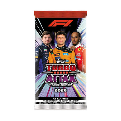 Topps Turbo Attax 2026 Formula 1 - Booster (12 korttia)
