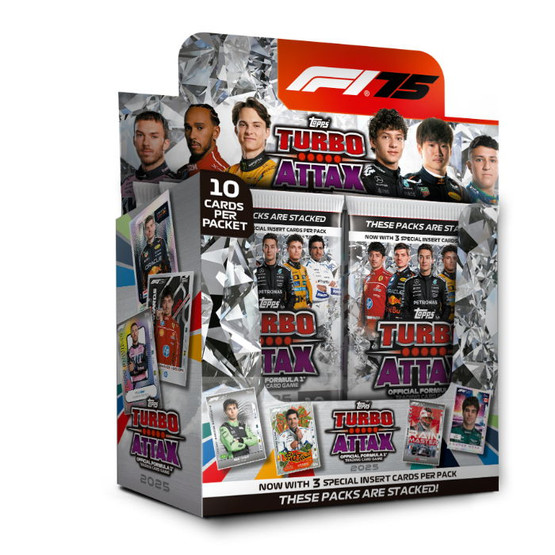 Topps Match Attax 2025 Formula 1 - Booster boksi (24 pussia)