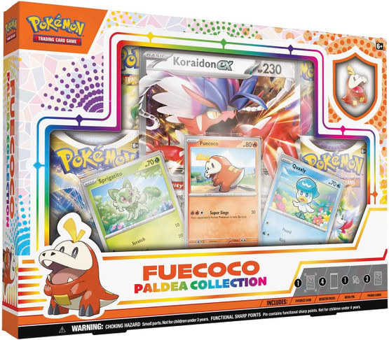 Pokémon TCG: Paldea Pin Collection (3 vaihtoehtoa)