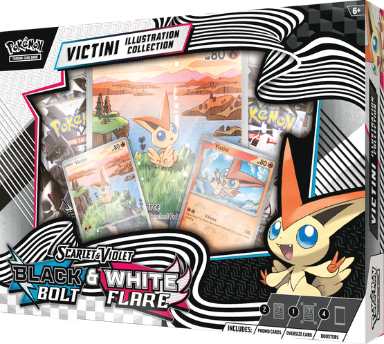 Pokémon TCG: Scarlet & Violet 10.5 Black bolt & White flare - Illustration rare collection (julkaisupäivä 1.8.2025)