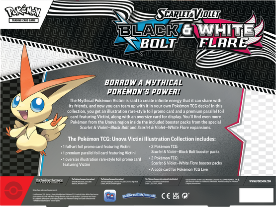 Pokémon TCG: Scarlet & Violet 10.5 Black bolt & White flare - Illustration rare collection (julkaisupäivä 1.8.2025)