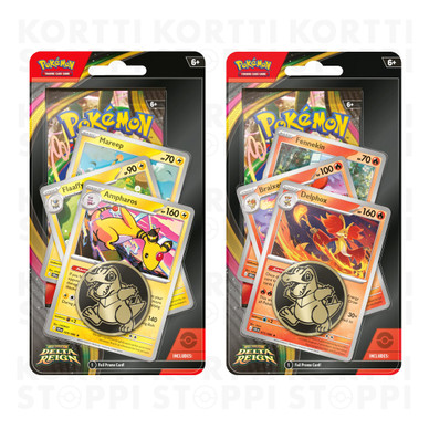 Pokémon TCG: ME6 Delta Reign - Premium Checklane Blister kombo (julkaisupäivä 6.11.2026)
