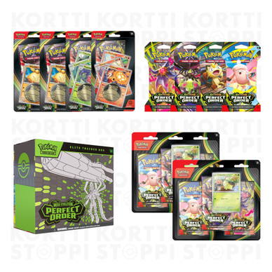 Pokémon TCG: ME3 Perfect Order - Collector's Mix (julkaisupäivä 27.3.2026)