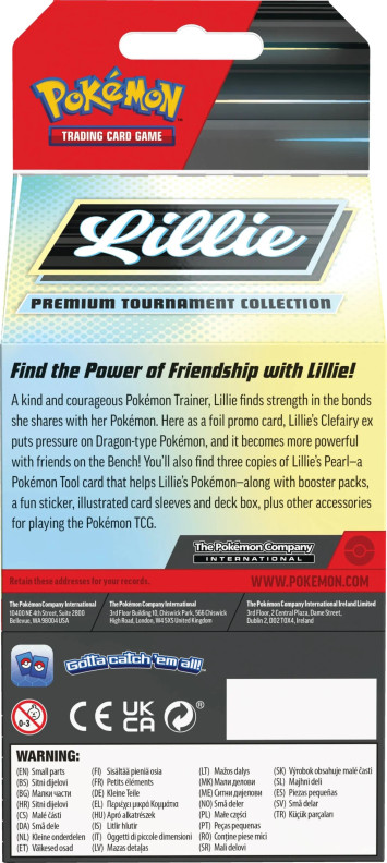 Pokémon TCG: Lillie Premium Tournament Collection (julkaisupäivä 25.4.2025)