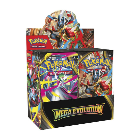 Pokémon TCG: Mega Evolution - Booster display box (julkaisupäivä 26.9.2025)