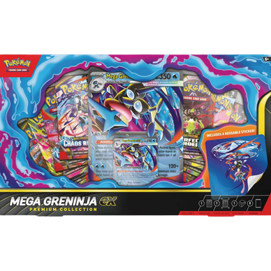 Pokémon TCG: Mega Greninja ex Premium collection box