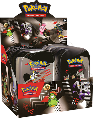 Pokémon TCG: Scarlet & Violet 10.5 Black bolt & White flare - Mini tins display