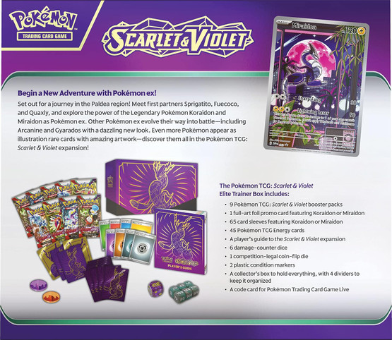 Pokémon TCG: Scarlet & Violet 1 - Elite trainer box Miraidon