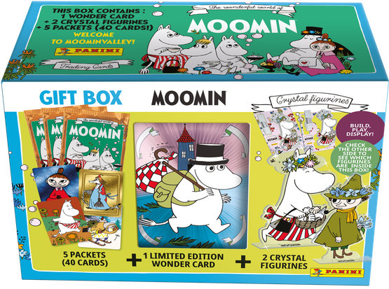 Panini: The Wonderful world of Moomin keräilykortit - Gift box 2025