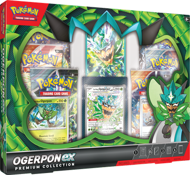 Pokémon TCG: Ogerpon Ex Premium Collection