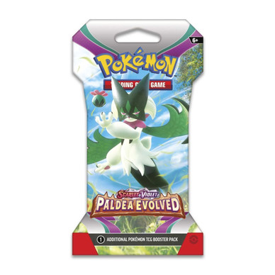 Pokémon TCG: Scarlet & Violet 2 Paldea Evolved - Sleeved Booster