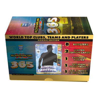 Panini Adrenalyn XL FIFA 365 Nordic Edition 2025 Gift Box
