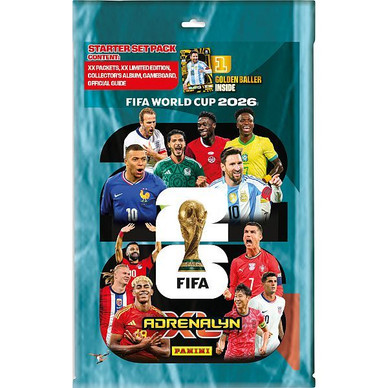 Panini Adrenalyn XL World cup 2026 Nordic Edition 2026 Starter pack
