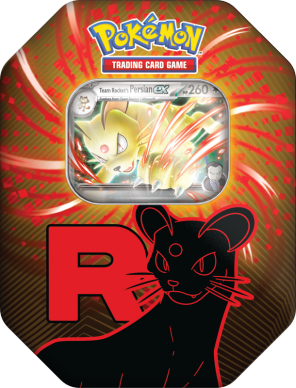 Pokémon TCG: SV 10 Destined Rivals - Poke Tin Team rocket's Persian