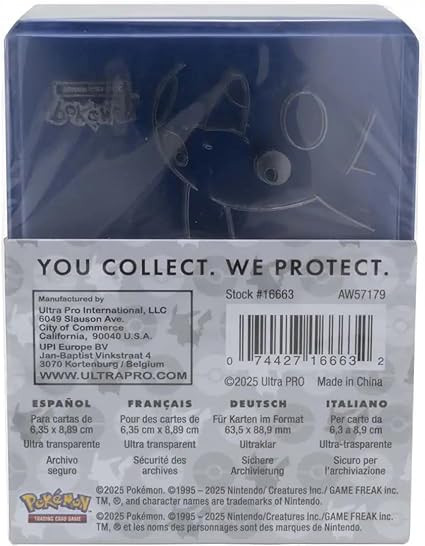 Ultra Pro: Pikachu Toploader + sleeves (25 kpl) 