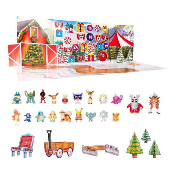 Pokémon: Deluxe Figure Advent Calendar 2025 (Joulukalenteri)