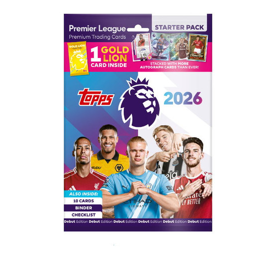 Topps Premier League 2025/26 Starter pack