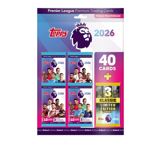 Topps Premier League 2025/26 Mega multipack