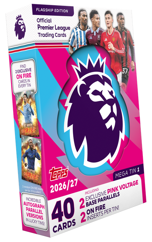 Topps Premier League 2026/27 Mega tin (satunnainen)
