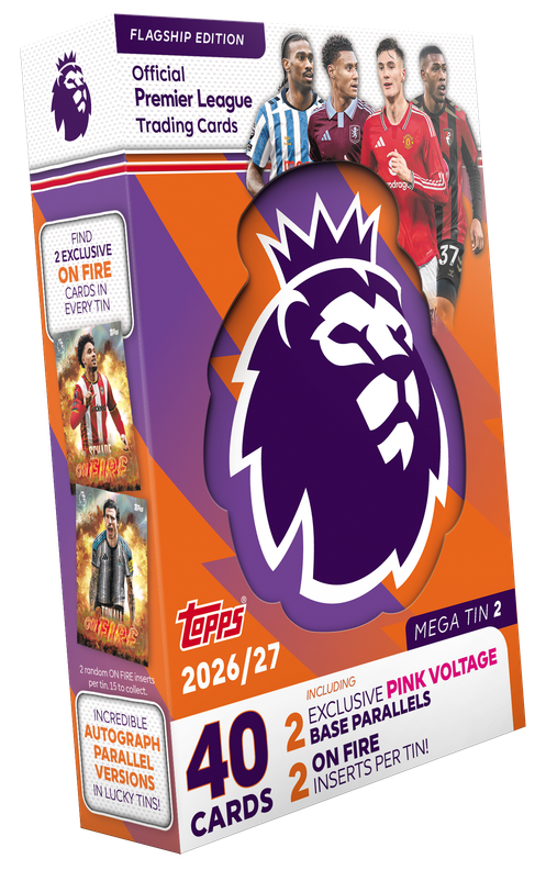 Topps Premier League 2026/27 Mega tin (satunnainen)