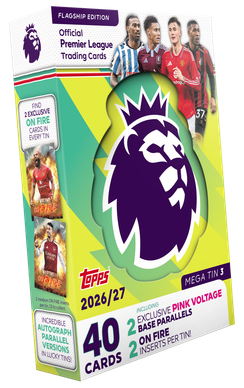 Topps Premier League 2026/27 Mega tin (satunnainen)