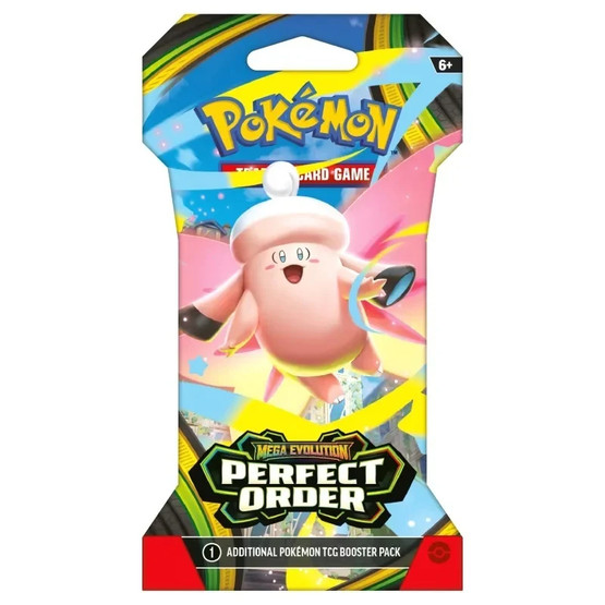 Pokémon TCG: ME3 Perfect Order - Sleeved booster (julkaisupäivä 27.3.2026)
