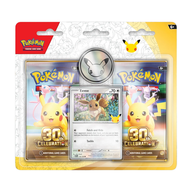 Pokémon TCG: 30th Celebration - 2-pack blister Eevee (julkaisupäivä 16.9.2026)