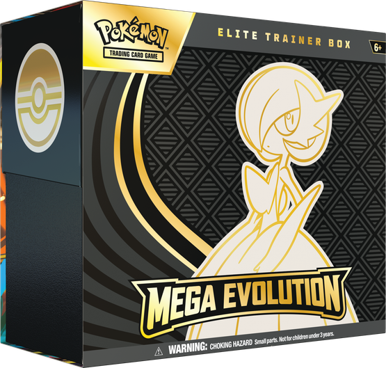 Pokémon TCG: Mega Evolution - Elite Trainer box Mega Gardevoir (julkaisupäivä 26.9.2025)