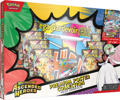 Pokémon TCG: Mega evolution 2.5 Ascended Heroes - Premium poster collection Gardevoir