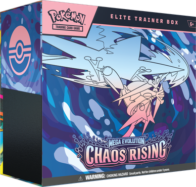 Pokémon TCG: ME4 Chaos Rising - Elite Trainer box (julkaisupäivä 22.5.2026)
