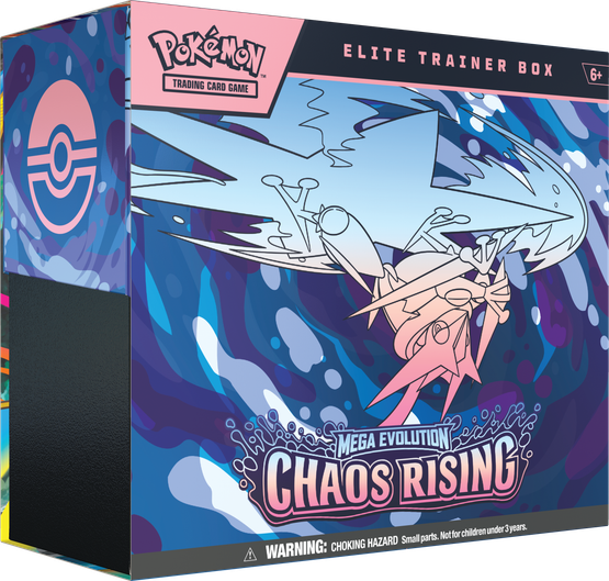 Pokémon TCG: ME4 Chaos Rising - Elite Trainer box (julkaisupäivä 22.5.2026)