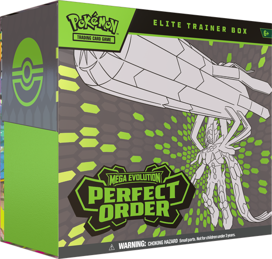 Pokémon TCG: ME3 Perfect Order - Elite Trainer box (julkaisupäivä 27.3.2026)